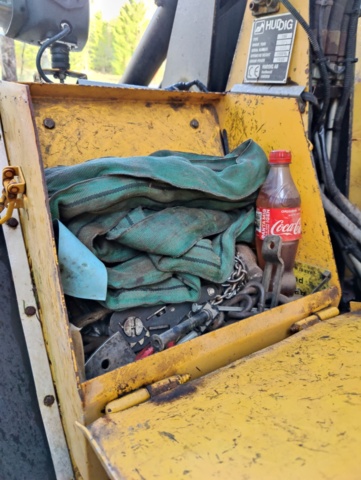 940108-56 Backhoe loader Huddig 1160, 1999