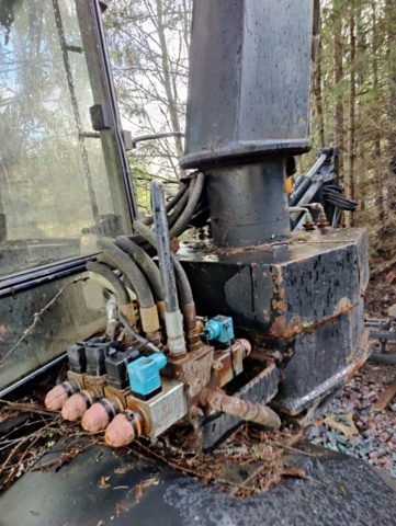 940108-57 Backhoe loader Huddig 1160, 1999