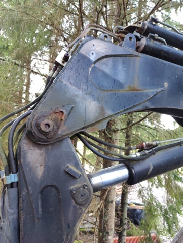 940108-62 Backhoe loader Huddig 1160, 1999