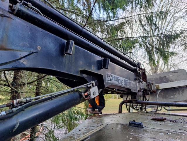 940108-63 Backhoe loader Huddig 1160, 1999