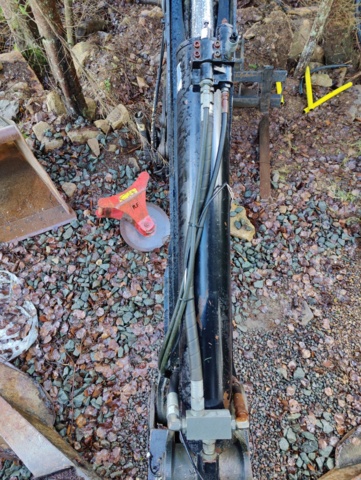 940108-71 Backhoe loader Huddig 1160, 1999