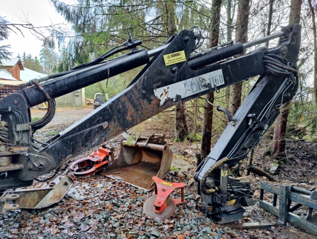 940108-69 Backhoe loader Huddig 1160, 1999