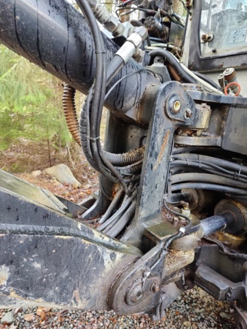 940108-72 Backhoe loader Huddig 1160, 1999