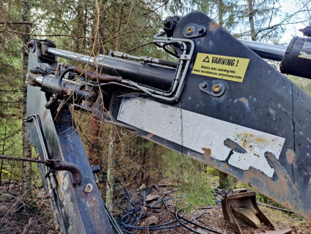 940108-73 Backhoe loader Huddig 1160, 1999