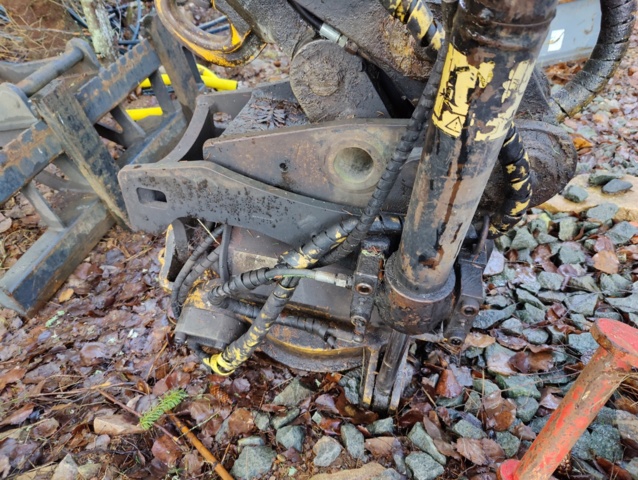 940108-75 Backhoe loader Huddig 1160, 1999