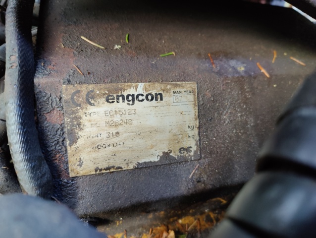 940108-76 Backhoe loader Huddig 1160, 1999