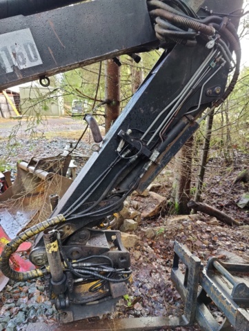 940108-77 Backhoe loader Huddig 1160, 1999