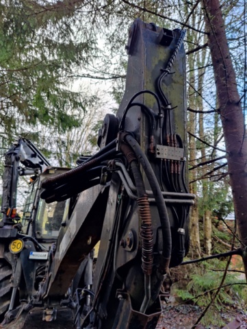 940108-78 Backhoe loader Huddig 1160, 1999