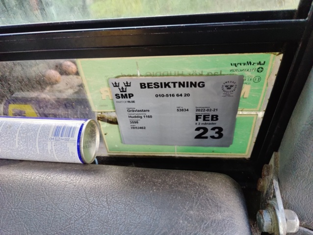 940108-94 Backhoe loader Huddig 1160, 1999