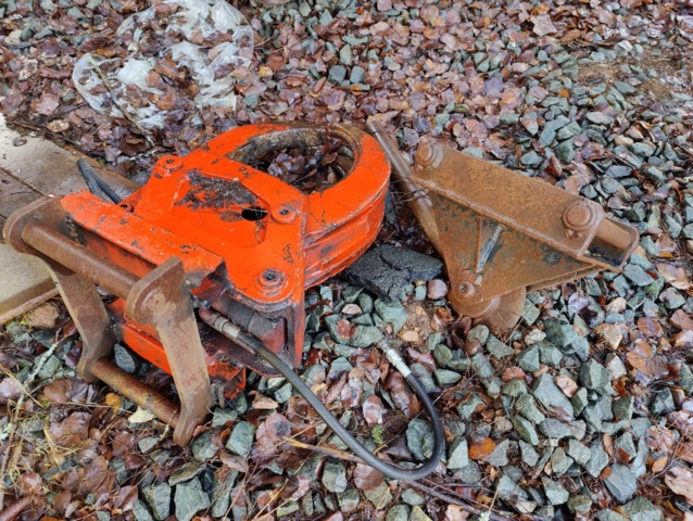 940108-121 Backhoe loader Huddig 1160, 1999