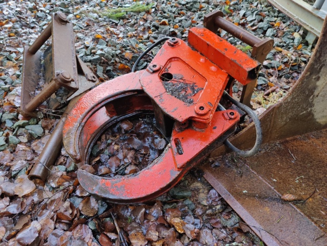 940108-123 Backhoe loader Huddig 1160, 1999