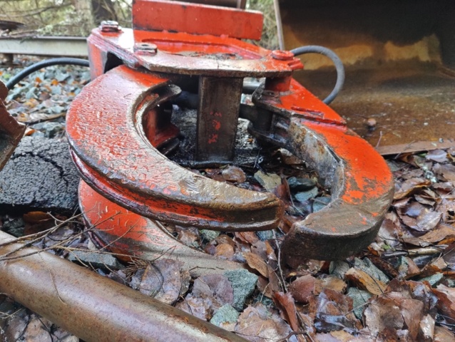 940108-124 Backhoe loader Huddig 1160, 1999