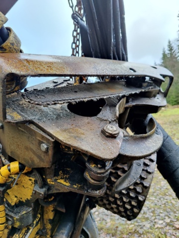 940109-43 Harvester Osa 250 - Repair object