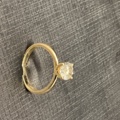 961557-5 Ring in gold 14K with 1.01ct diamond