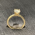 961557-7 Ring in gold 14K with 1.01ct diamond