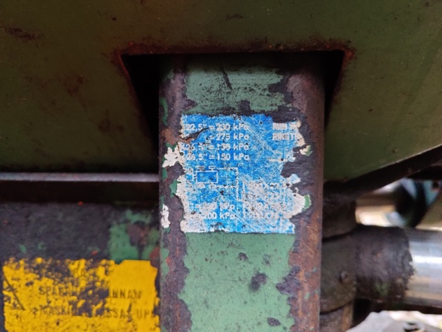 940109-69 Harvester Osa 250 - Repair object