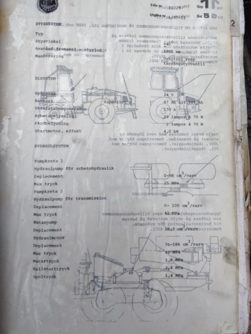 940109-92 Harvester Osa 250 - Repair object