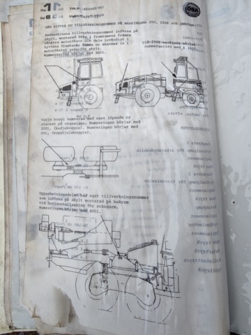 940109-93 Harvester Osa 250 - Repair object