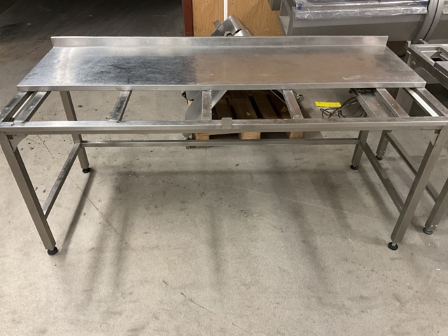 961566-2 2 stainless steel benches