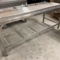 961566-7 2 stainless steel benches
