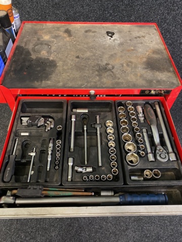 987523-3 Tool trolley AmPro incl. tool