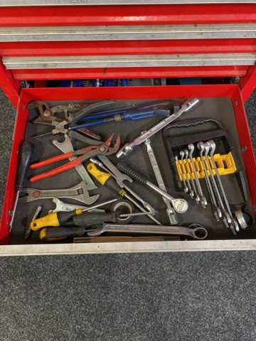 987523-7 Tool trolley AmPro incl. tool