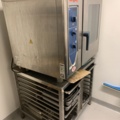 882741-1 Rational oven with canteen trolley