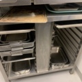 882741-9 Rational oven with canteen trolley