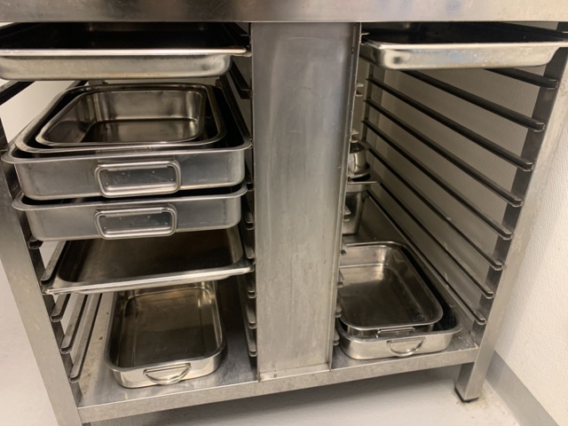 882741-10 Rational oven with canteen trolley