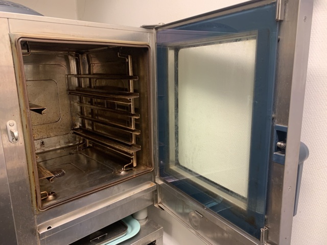 882741-11 Rational oven with canteen trolley