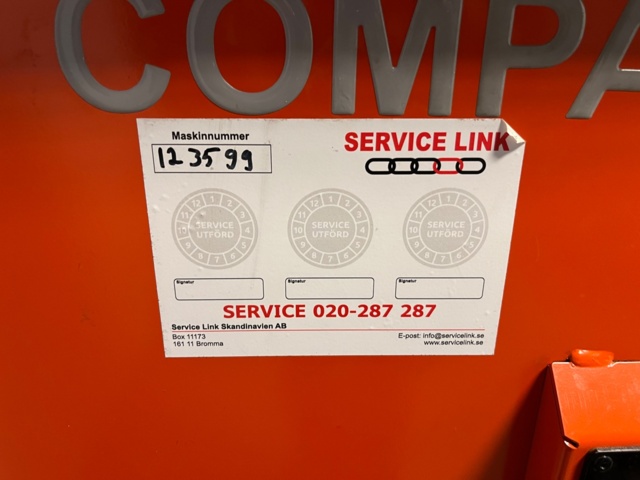 746930-9 Baler, Orwak Compactor 3110