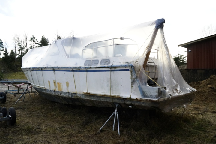 987568-6 Stålbåt, Holländsk kanalbåt, Palma 34 (Reperationsobjekt)