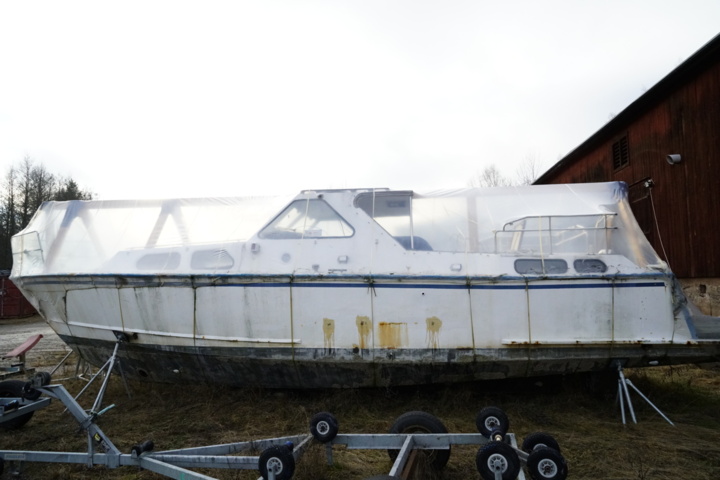 987568-7 Stålbåt, Holländsk kanalbåt, Palma 34 (Reperationsobjekt)