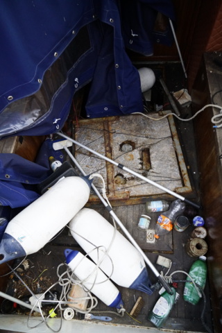 987568-13 Stålbåt, Holländsk kanalbåt, Palma 34 (Reperationsobjekt)