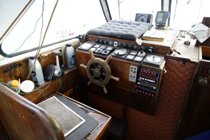 987568-14 Stålbåt, Holländsk kanalbåt, Palma 34 (Reperationsobjekt)