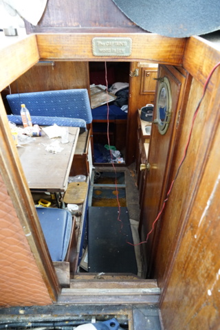 987568-17 Stålbåt, Holländsk kanalbåt, Palma 34 (Reperationsobjekt)