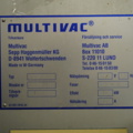 987575-8 Packaging machine Multivac R5200 - 1990
