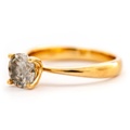 961557-2 Ring in gold 14K with 1.01ct diamond