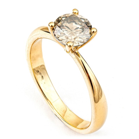961557-1 Ring in gold 14K with 1.01ct diamond