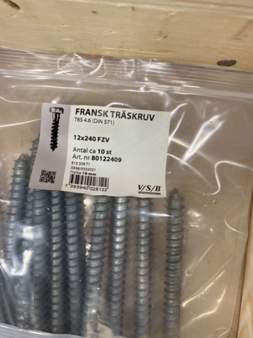 987646-19 Assortment with French wood screw