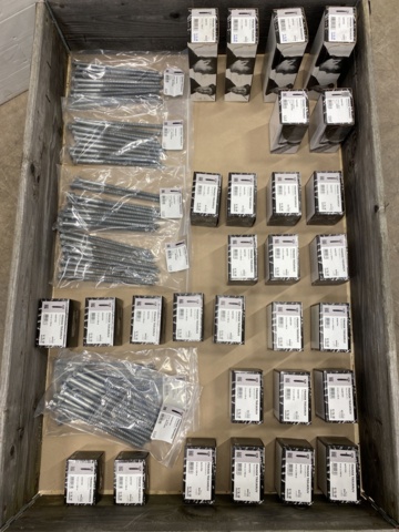 987647-2 Assortment with French wood screw