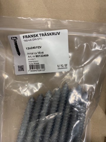 987647-13 Assortment with French wood screw