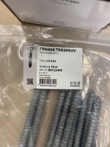 987647-14 Assortment with French wood screw