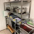 961648-2 3 stainless steel shelves
