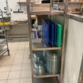 961648-4 3 stainless steel shelves