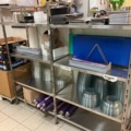 961648-5 3 stainless steel shelves