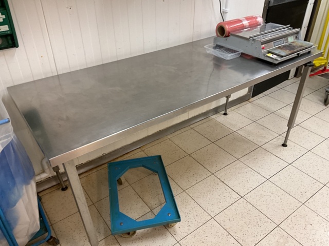 961654-5 Stainless steel workbench adjustable