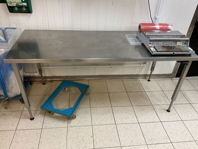 961654-7 Stainless steel workbench adjustable