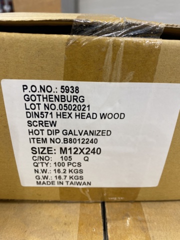 987856-4 Assortment with French wood screw