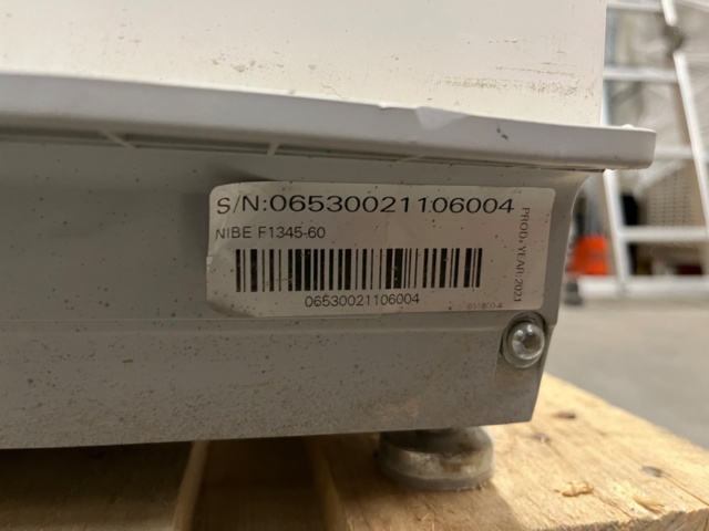 987985-10 Rock heat pump (60kW), Nibe F1345-60